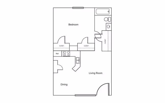 Unit 207 207 floor plan
